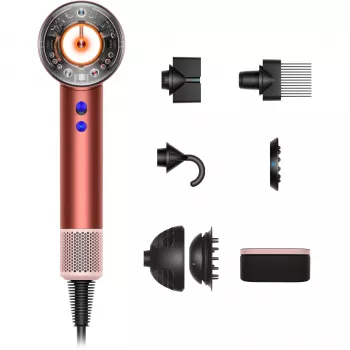 Dyson Supersonic fén na vlasy Nural jahodovo hnedý, 1600W, 3 rýchlostné stupne