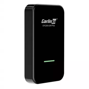 Bezdrôtový adaptér Carlinkit U2W Plus pre Apple CarPlay, čierny