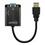 Adaptér HDMI-VGA s audiom AK-76 Savio SAVAK-76