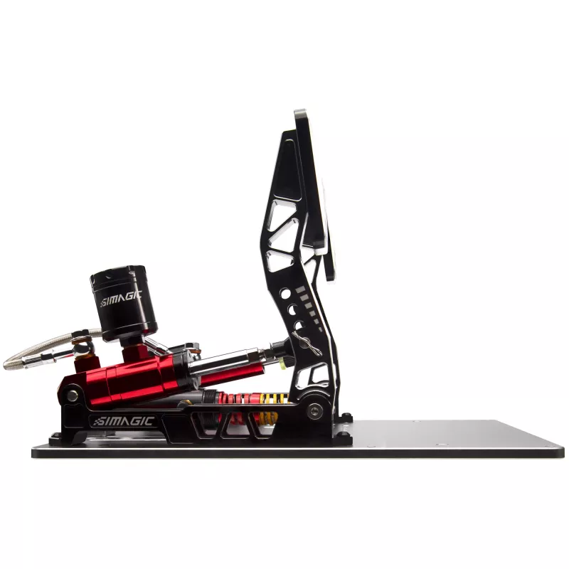 Simagic P2000 Hydraulic 2-pedálová sada, 100KG Loadcell - Crimson Edition