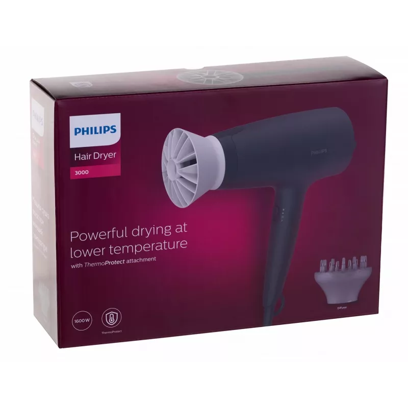 Philips 3000 series BHD302/30 sušič vlasov 1600 W čierny