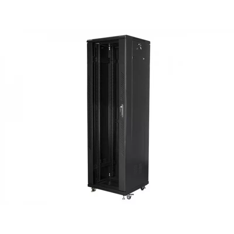 Lanberg FF01-6642-12B stojanový rack 42U voľne stojaci čierny