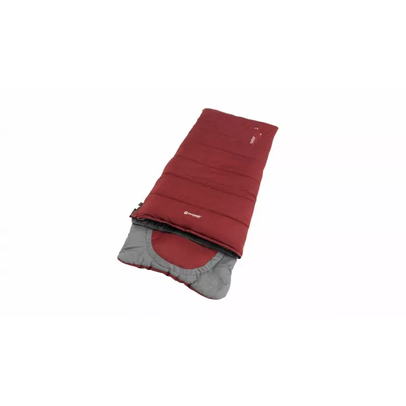 Spací vak Outwell Contour Junior obdĺžnikový polyester 170 cm x 70 cm, červený
