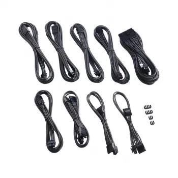 Interný napájací kábel Cablemod CM-PCSI-FKIT-NKC-R Carbon spoľahlivé napájanie