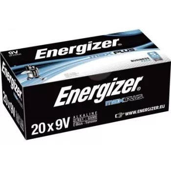 Energizer 9 V bloková batéria alkalicko-mangánová Max Plus Industrial 9 V 20 kusov (E301323200)
