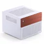 Micro-Tower počítačová skriňa Jonsbo N4 BIELA Mini-ITX s tvrdeným sklom