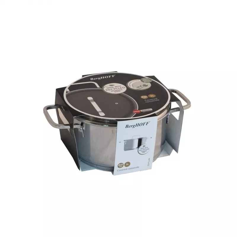 Hrniec na polievku BergHOFF 1315079, nerez, objem 3 L, priemer 20 cm