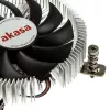 Akasa AK-CC7129BP01 nízkoprofilový chladič procesora, 75 mm, LGA775/LGA1156/LGA1155/LGA1150, hliník