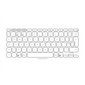 Logitech Keys-To-Go 2 klávesnica univerzálna Bluetooth QWERTY US International biela
