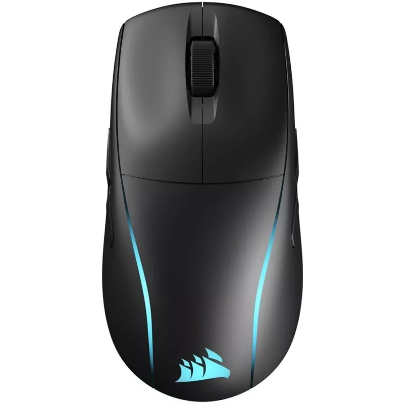 Ľahká bezdrôtová herná myš Corsair M75 Wireless RGB, čierna