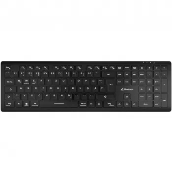 Sharkoon OfficePal K30W čierna DE-layout Rubberdome