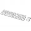 Logitech Signature Slim Combo MK950 - sada klávesnica-myš - 100% plná veľkosť - bezdrôtová - Bluetooth 5.1 LE - QWERTY - US International - off-white (920-012491)