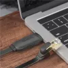 Unitek Y-SP02001B konzolový kábel USB 2.0 na RJ-45, 1,8 m, čierny