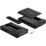 Puzdro na HDD/SSD DeLOCK 42020 čierne 2,5 palca USB Type-C 10 Gbit/s