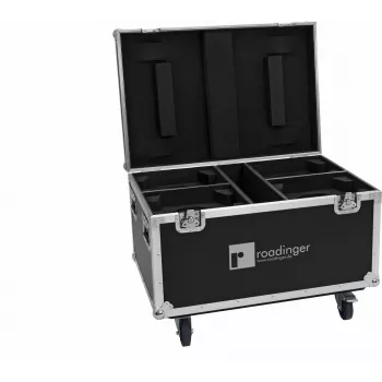 Flightcase Roadinger EYE-740 MK2 s kolieskami – Roadinger transportný kufr pre svetelnú/riadiacej techniku