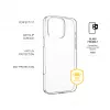 Zadný kryt FIXED AntiUV pre Apple iPhone 16 Pro Max, TPU číry