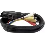 SCART na 6x Cinch adaptérový kábel Omnitronic 1,5 m