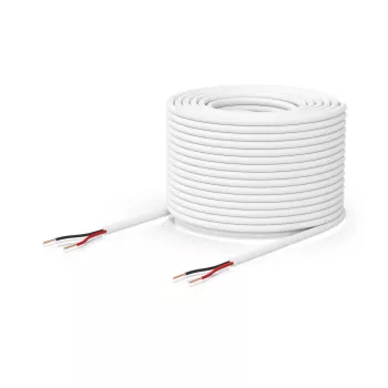 Nízkonapäťový kábel Ubiquiti UACC-CABLE-DOORLOCKRELAY-1P 36V 152,4m biely