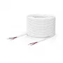 Nízkonapäťový kábel Ubiquiti UACC-CABLE-DOORLOCKRELAY-1P 36V 152,4m biely