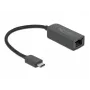 Adaptér USB Type-C konektor samec na 2,5 Gigabit LAN kompaktný DeLOCK 66645