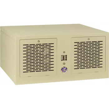 Mini serverová skriňa INTER-TECH IPC S34N s 2x USB 2.0 a 2x 80 mm ventilátormi