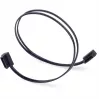 SATA kábel Silverstone CP11 0,3 m čierny