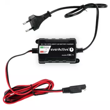 Nabíjačka autobatérie everActive CBC1 6V/12V