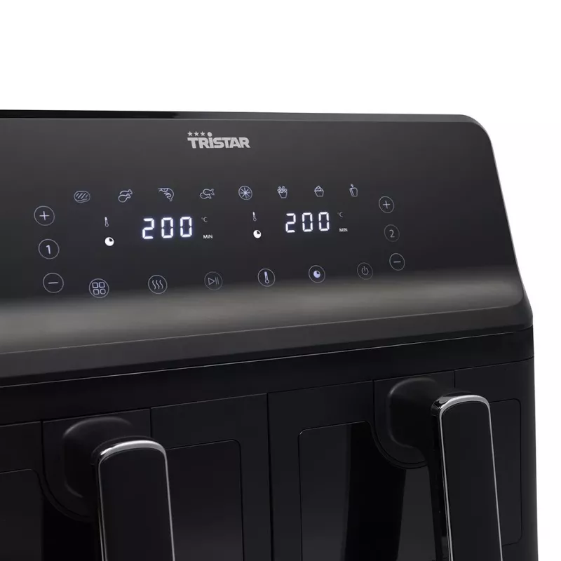Fritéza na vzduch Tristar FR-9040 8 l 2700 W Double čierna