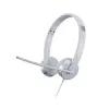 Lenovo 100 stereo analógový headset kancelária/call centrum strieborná