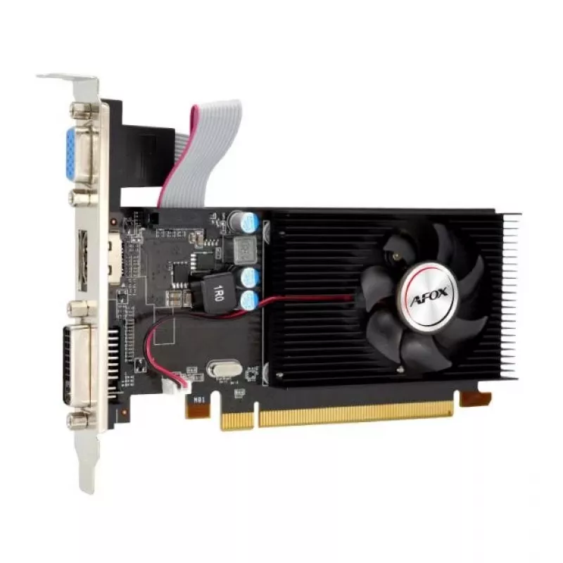 AFOX Radeon R5 230 1GB DDR3 grafická karta, 64-bit, DVI/HDMI/VGA, Low Profile