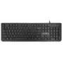 USB multimediálna klávesnica Rebeltec RBLKLA00042 – Full-Size, čierna