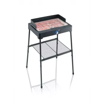 Severin PG8566 Barbecue & Grill Elektro čierny 2200 W (PG8566)
