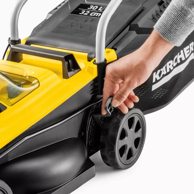 Akumulátorová kosačka KARCHER LMO 2-18 (1.445-400.0) čierna, žltá