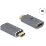 DeLOCK 64324 HDMI EDID emulátor 8K, antracitový