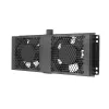 Chladiaci ventilátor Extralink 2 FANS ROOF COOLING UNIT 220V AC čierny kov