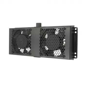 Chladiaci ventilátor Extralink 2 FANS ROOF COOLING UNIT 220V AC čierny kov