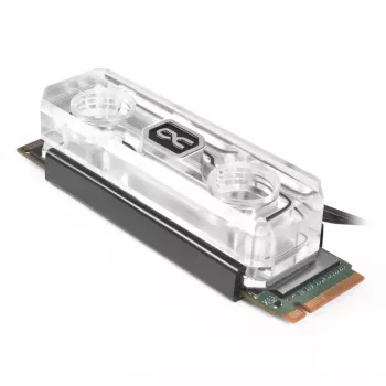Alphacool HDX Apex M.2 2280 SSD vodný chladič, akryl aRGB
