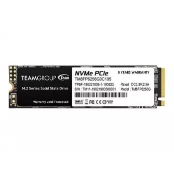 Team Group MP33 - SSD - 256 GB - interný - M.2 2280 - PCIe 3.0 x4 (NVMe)