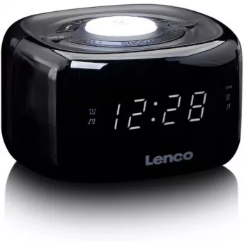 Lenco CR-12BK Rádiobudík digitálny čierny (CR-12)