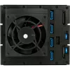 SilverStone SST-FS304-12G externá 3,5-palcová skriňa, 4-Bay – čierna
