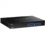 TRENDnet TEG S708 - switch - 8 x 100/1000/2.5G/5G/10GBase-T - desktop, montovateľný do racku
