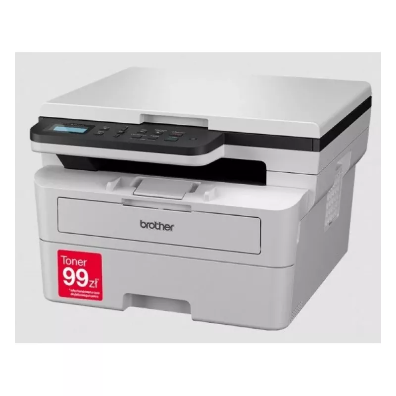 Multifunkčná laserová tlačiareň Brother DCP-B7600D — monochromatická, 34 strán/min., duplex, 256 MB, USB 2.0, A4
