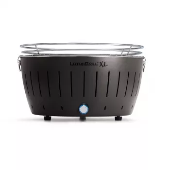Gril LotusGrill XL kotlíkový gril na drevené uhlie sivý