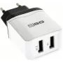 Mobilná nabíjačka 2GO 795999 univerzálna biela AC interiér 2 USB porty