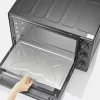 Samostatná stolová elektrická rúra SEVERIN TO 2076 — 46 l, 1800 W, samostatná, čierna, 515×420×365 mm