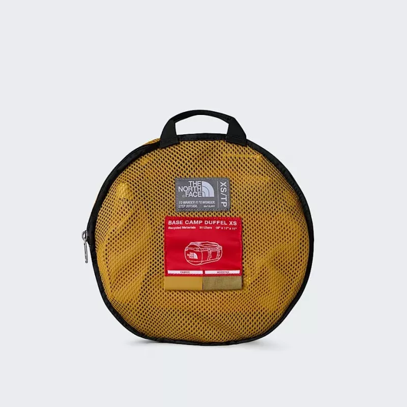 Cestovná taška The North Face Base Camp Duffel XS – tan/cedar/honeye