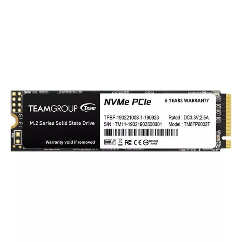 SSD disk Team Group 512 GB M.2 PCI Express 3.0 NVMe MP33
