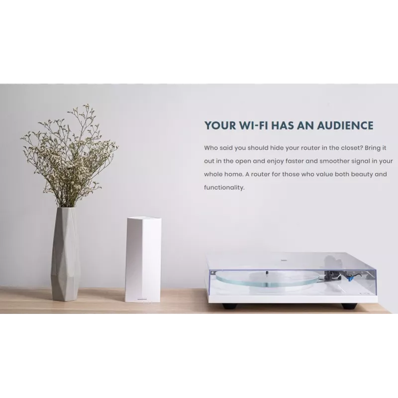 MikroTik Audience RBD25G-5HPacQD2HPnD trojpásmový prístupový bod Mesh, Wi-Fi 5 (802.11ac), 2,4 GHz + 2x 5 GHz, 1733 Mbit/s, 2x Gigabit LAN, PoE, RouterOS L4, biely