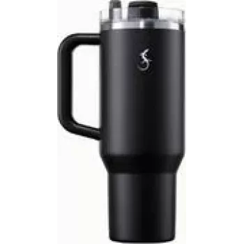 Thermal Mug Lurch BIG CUP 1.2L, stainless steel double-wall vacuum, black