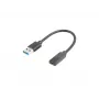 USB kábel Lanberg AD-UC-UA-03 USB 3.2 Gen 1 0,15 m
